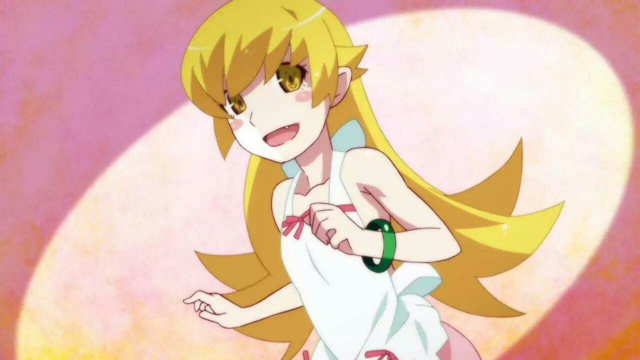 忍野忍《物语系列》精灵之中属较为温驯的只喜类型,现界之后只会回避