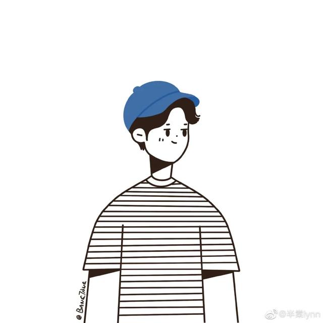 简笔画头像/可爱微信，简笔画头像/可爱（简笔画线条头像）