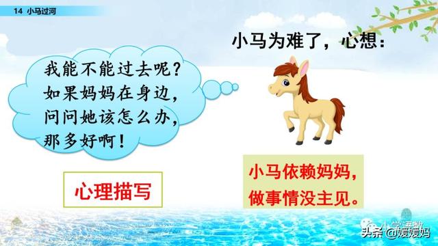驼能组什么成语，驼能组什么成语接龙（二年级下册语文课文14《小马过河》图文详解及同步练习）