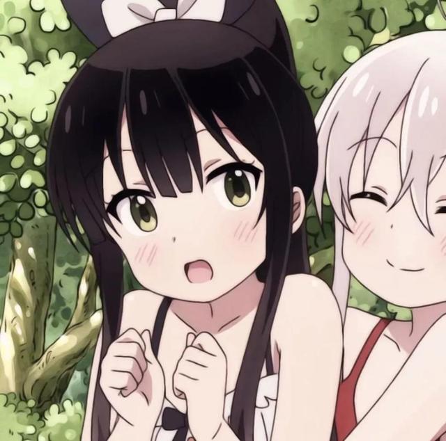 闺蜜头像二人各一张可爱，二人闺蜜专属头像可爱微信（可爱卡通动漫闺蜜头像）