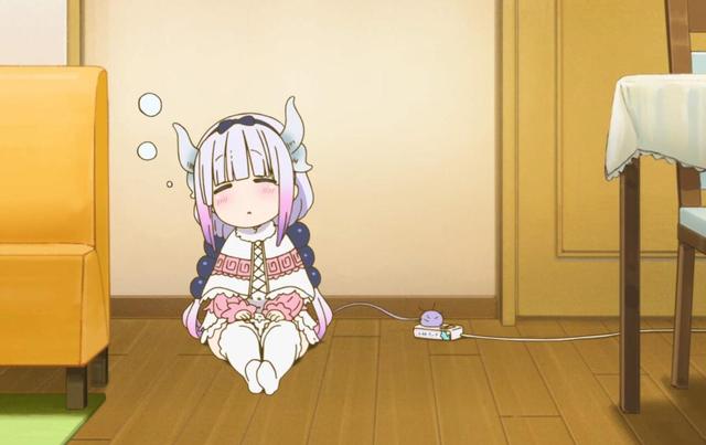 康娜酱，微信头像，康娜酱（谁还记得动漫里的这条龙）