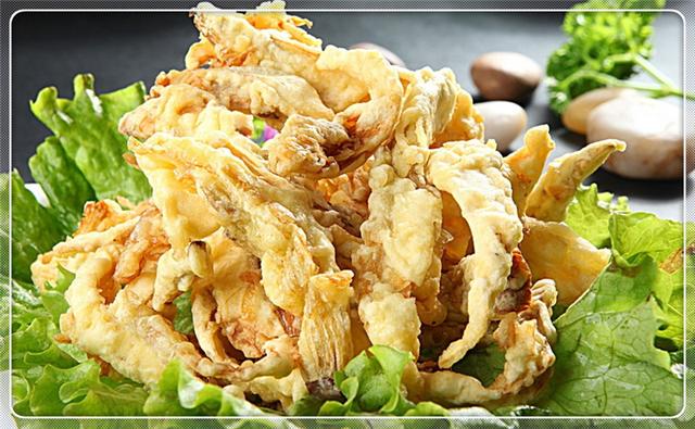 椒盐蘑菇怎么做酥脆，椒盐蘑菇怎么做酥脆不回软（万万不可用淀粉裹糊）