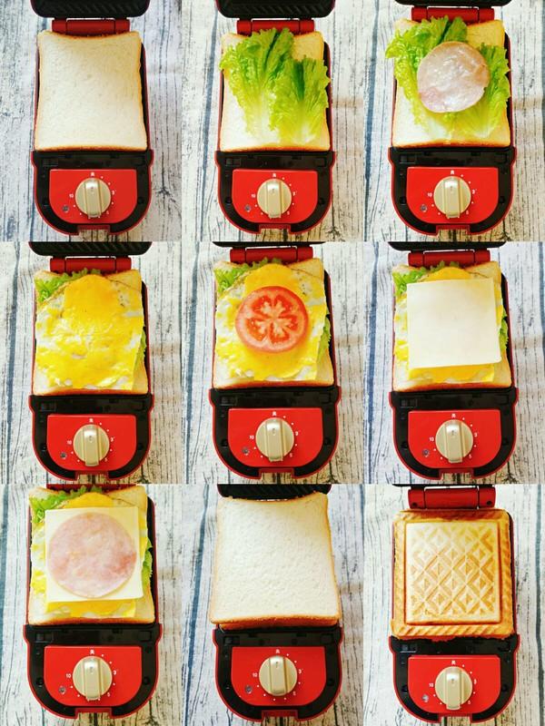 超简单的三明治营养美味，教你简单营养的快手三明治