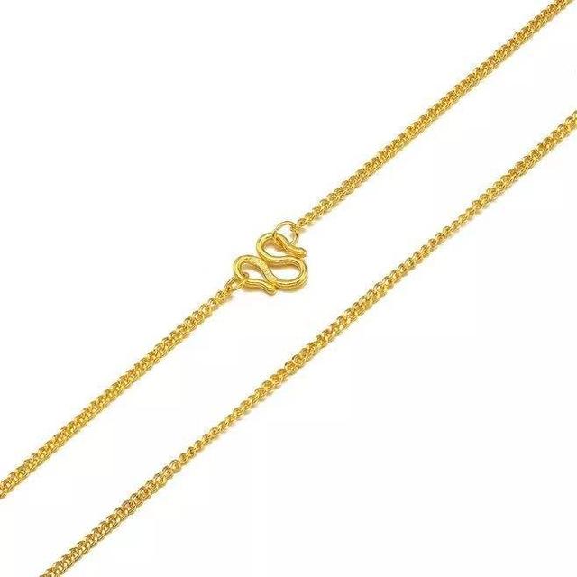 男式金项链怎么选，男士项链黄金（挑黄金项链）