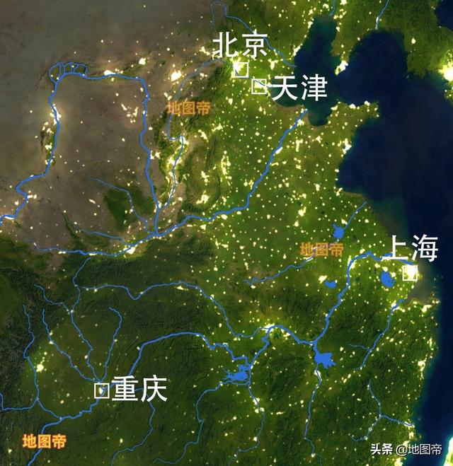 天津地图电子版，天津地图高清版（天津为何是直辖市）