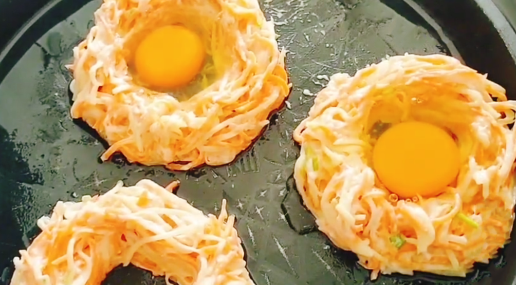 圖片[4]-【胡蘿卜絲雞蛋餅】做法步驟圖 補(bǔ)鈣明目長(zhǎng)個(gè)子 孩子也喜歡吃-起舞食譜網(wǎng)