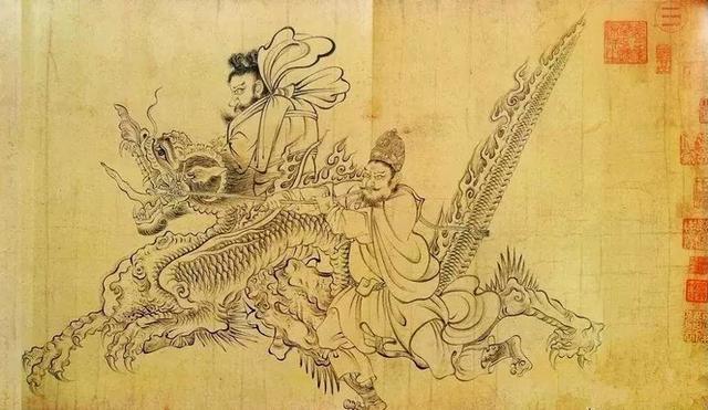 吴道子现存画作，吴道子存世的罕见作品地狱变相图送子天王图