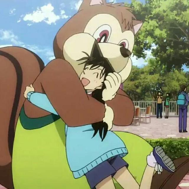 新兰情头一对两张，爱了爱了，微信头像，新兰情头一对两张，爱了爱了（start）