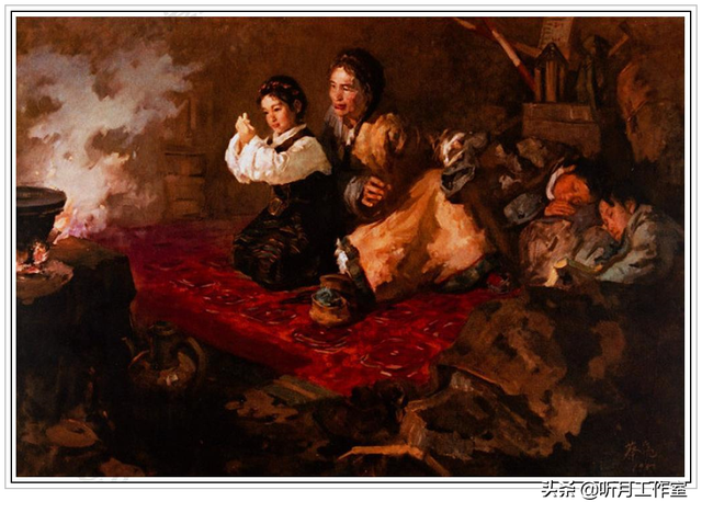 100首红色经典歌曲曲谱，红歌经典100首简谱（当代著名画家蔡亮三十一幅红色经典绘画赏析）