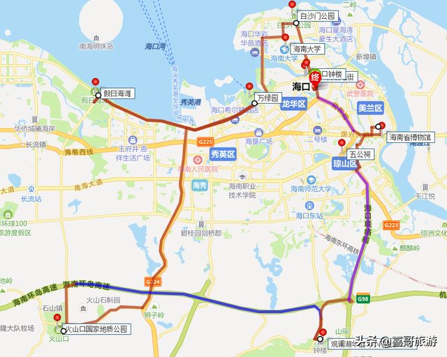 三亚必去的几个景点顺序，三亚景点排行哪几个景点必去（海口十大景点是哪几个）