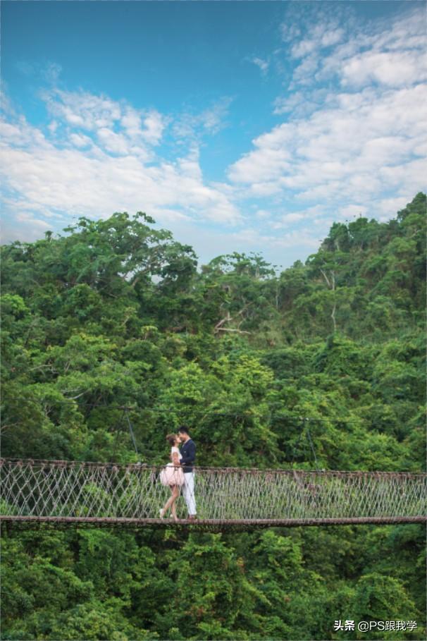 ps无缝拼接图片教程，ps怎样无缝拼接图片（Photoshop图层样式居然可以无缝合成秒抠图）