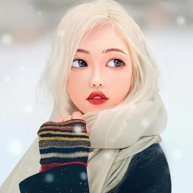 可爱的蜜桃猫，微信头像，可爱的蜜桃猫（手绘#酸甜口的、清新果香ext的女生头像\u0026偏清淡）