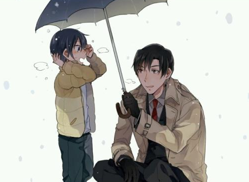 日本动漫街道，日本动漫街道电脑壁纸（一部让人深思的轮回动画图片）