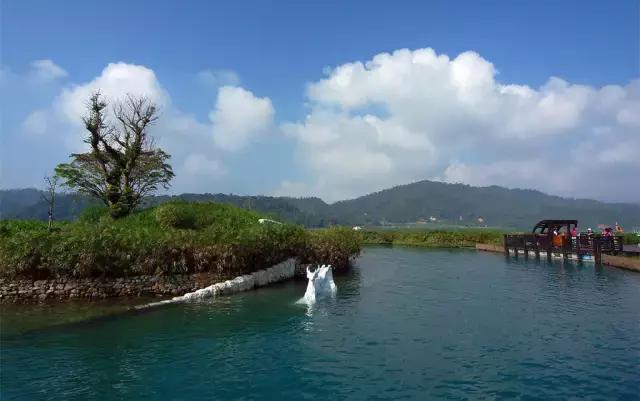 日月潭图片全景，日月潭攻略（南北形合日月潭）