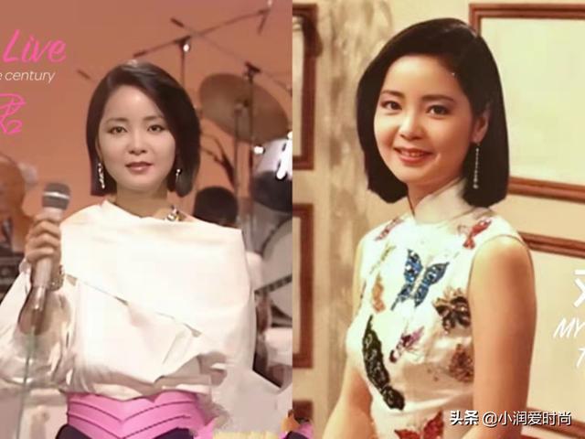 大圆脸适合什么发型，大圆脸型适合什么发型（学邓丽君的4款发型）