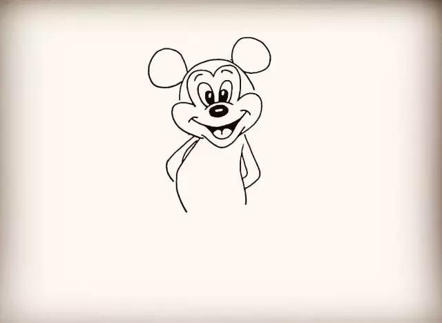 大耳朵图图简笔画，简笔画大耳朵图图简单画法（迪斯尼经典动画之米奇、米老鼠最简单的画法）