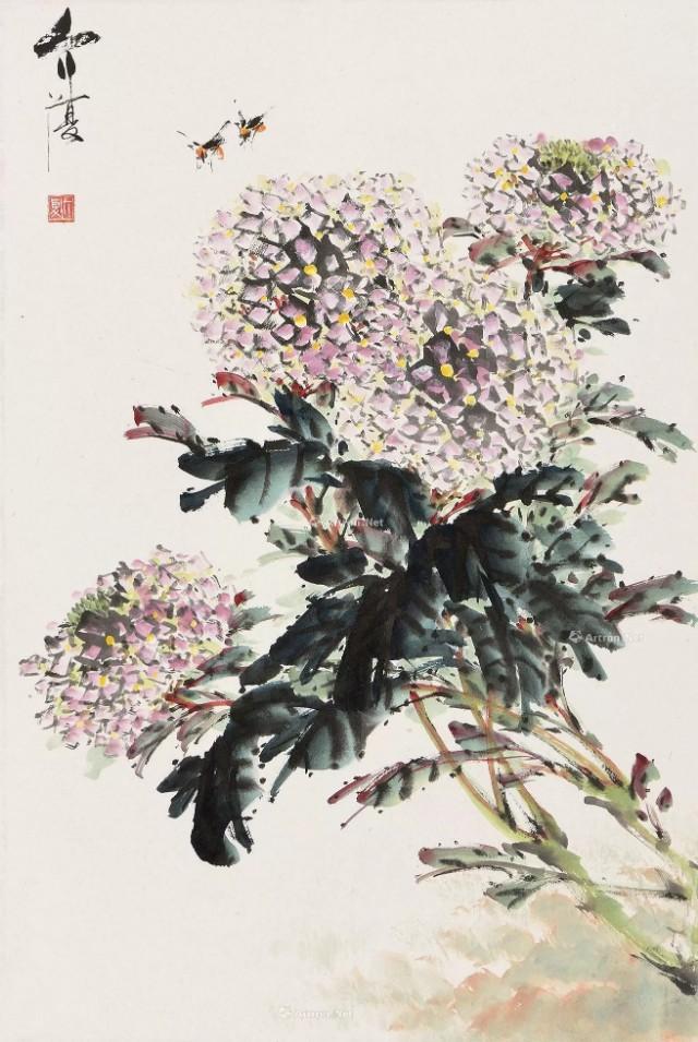 绣球怎么画，绣球怎么画的图片大全（这么难画的绣球花）