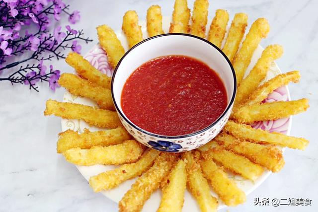 脆皮土豆块家常做法，脆皮土豆的做法和配方窍门（炸薯条不用出去买）