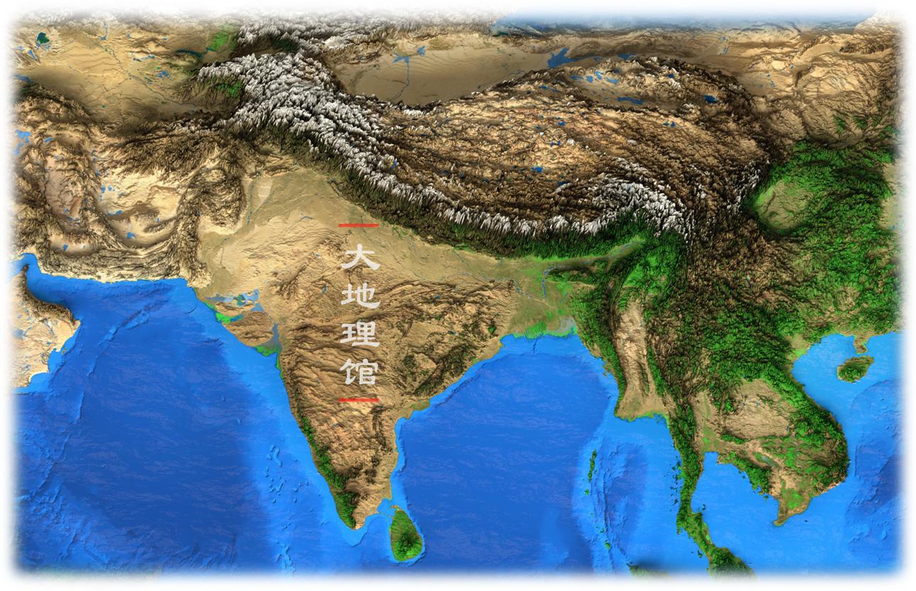 值得收藏:彩色高清3d地形图,高清国地看世界各国地貌