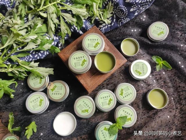 如何在家自己做艾草膏，教你制作无添加艾草薄荷膏