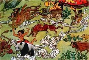 食铁兽是谁的坐骑，熊猫食铁兽是谁的坐骑（蚩尤兵败是大熊猫拖了后腿）