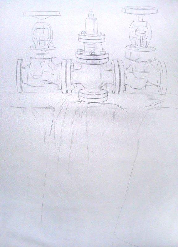 素描静物作画步骤，素描静物绘画方法（素描静物的步骤与技法）