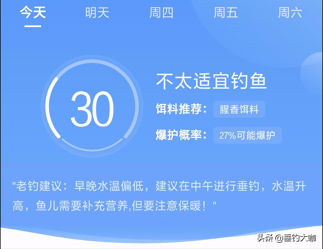 墨迹天气垂钓提醒：国内最佳钓鱼APP排行榜推荐，助你精准把握出钓时机
