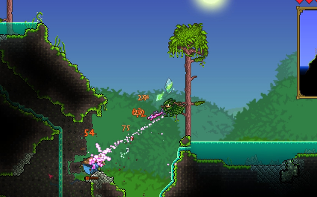 泰拉瑞亚石巨人怎么打，泰拉瑞亚打完石巨人后要打什么（《泰拉瑞亚手游》在神圣之地会卖神圣溶液）