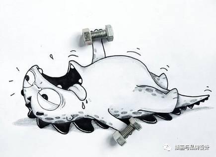 小恐龙怎么画，恐龙怎么画简单又好看（创意手绘丨他画出一只很有戏的小恐龙）