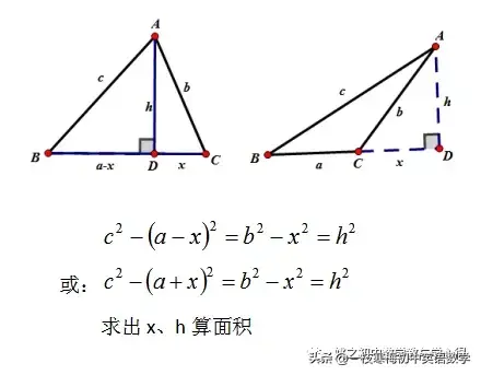 三角形的面积怎么求，如何计算三角形面积（一次函数之三角形面积）