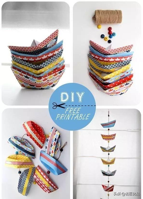 DIY手工折纸帆船的制作，用纸折帆船怎么做（这只小船承载了满满的回忆）