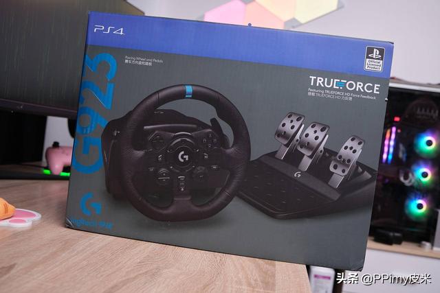 罗技游戏方向盘怎么样，TRUEFORCE力反馈方向盘