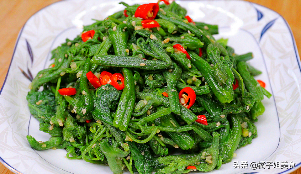 图片[6]-【凉拌南瓜尖】做法步骤图 简单一做 比吃肉还过瘾-起舞食谱网