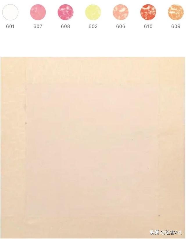 简笔画：油画棒画花朵步骤，简笔画小兔子的画法（0基础也能画出清新浪漫的春日花海图）