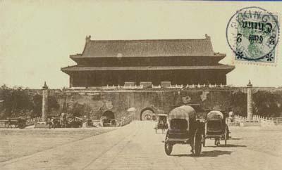 天安门广场图片，北京天安门城楼老照片（天安城门广场正面图片）