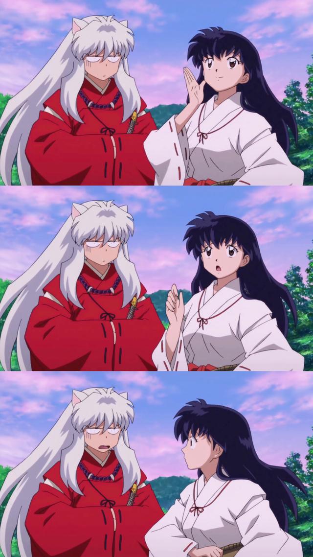 手绘插画头像微信，手绘插画头像（犬夜叉和杀生丸殿下系列壁纸背景头像手绘插画合集）