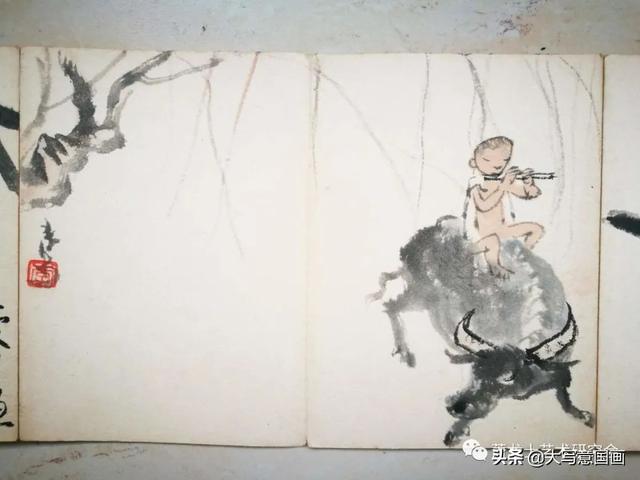 刘惠民书法作品欣赏，萧龙士收藏的一本册页