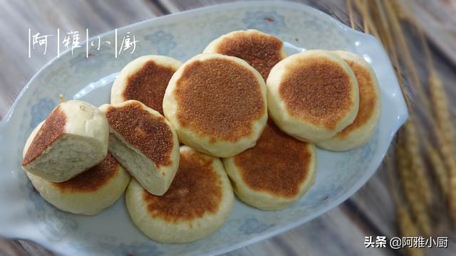 烤箱制作发面饼的方法，比馒头好吃的发面饼