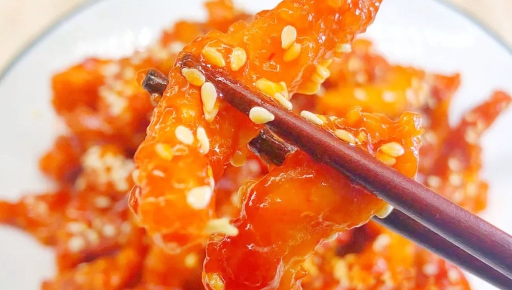 图片[6]-【糖醋鸡柳】做法步骤图 香甜美味 上桌就光盘过瘾-起舞食谱网