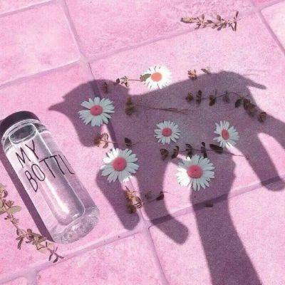 粉色头像女微信，女生可爱粉红系QQ头像（粉红少女系微信风景头像高清唯美）