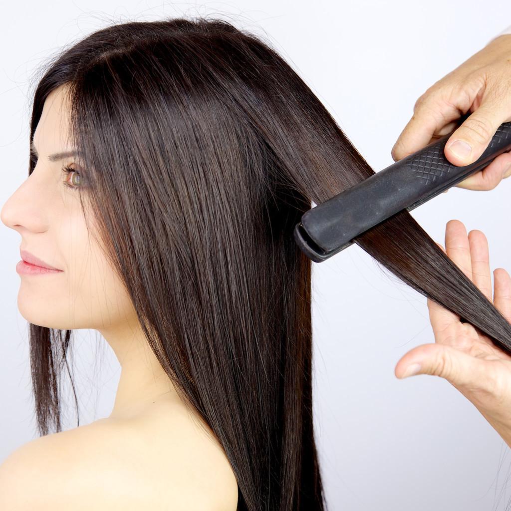 拉直头发