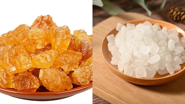 冰糖和白砂糖的区别，冰糖和白砂糖的区别的原理（黄冰糖和白冰糖的区别和用途差别这么大）