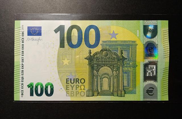 旧版100欧元图片大全图片
