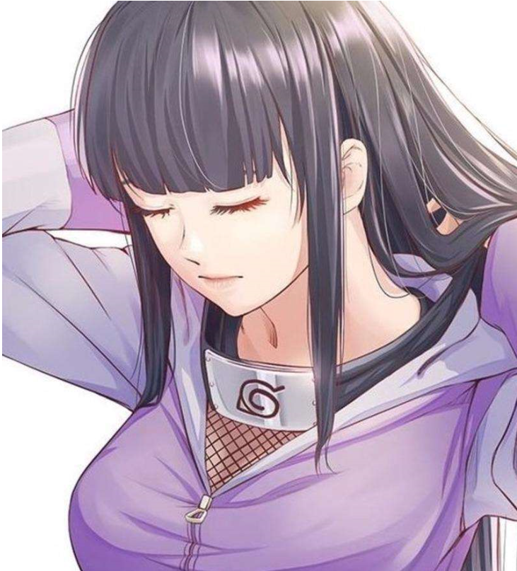 火影忍者700，林遥-火影忍者雏田“700集的等待”，微信头像（火影里的雏田女神）