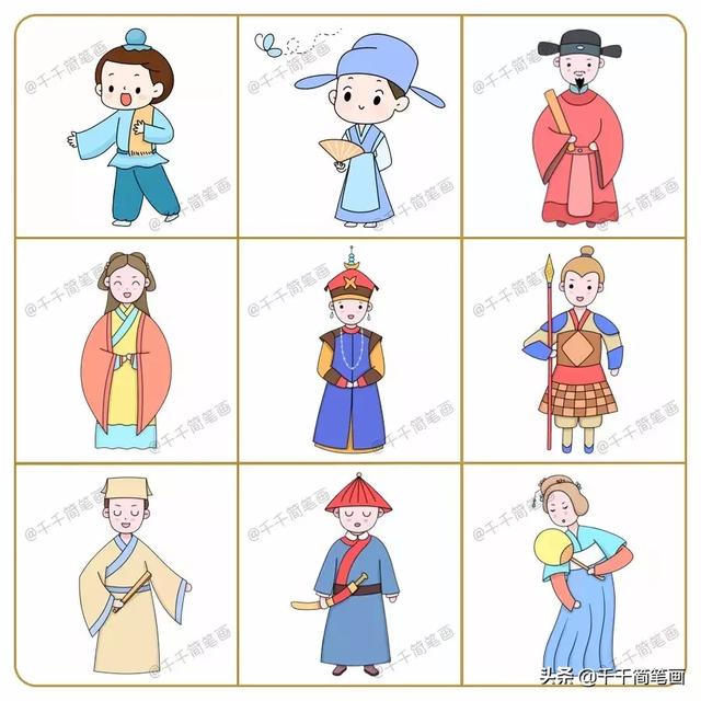 小学简笔画大全最简单，小学生简笔画（100+手帐素材简笔画）