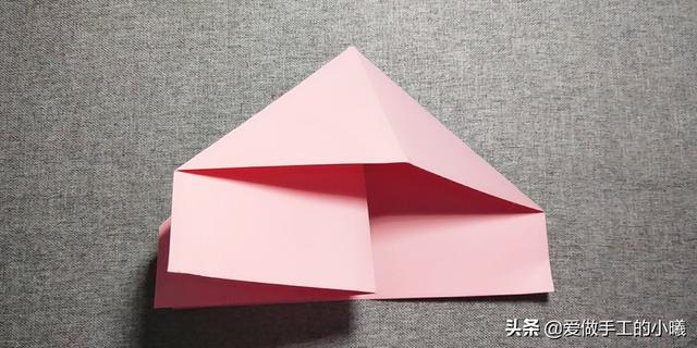 超简单超漂亮折叠贺卡怎么做，手工：贺卡折纸图解