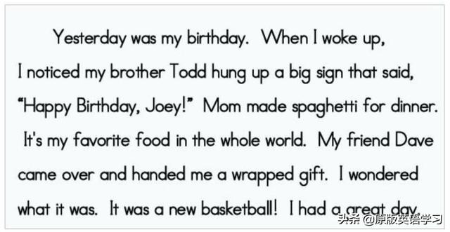 生日快乐的英文怎么写，2022最火生日短句（英语原版阅读：My）