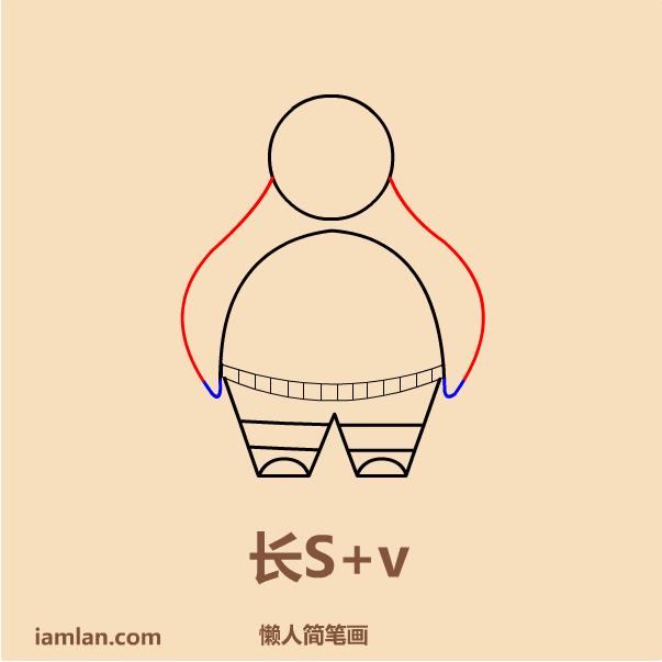 功夫熊猫怎么画，功夫熊猫的简单画法（30秒画出功夫熊猫）