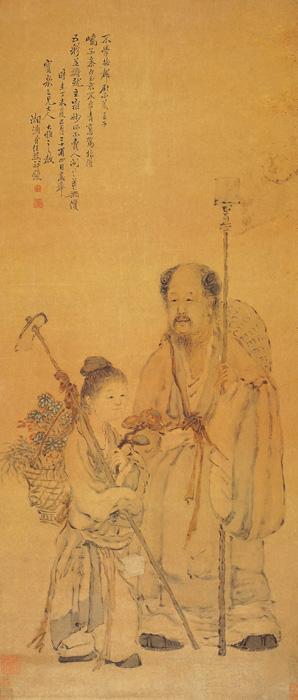 清代人物书画作品，中国传世人物画全集