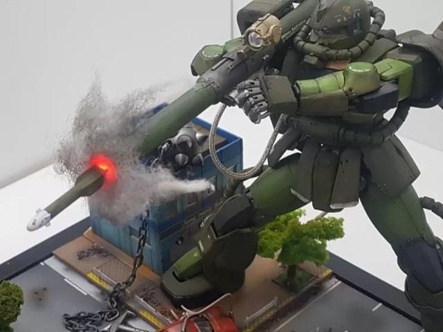 扎古和高达区别，高达扎古是什么梗（佳作：白色恶魔vs扎古）